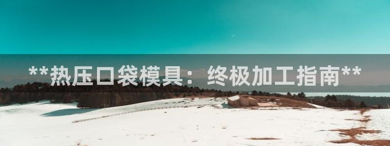 四川易倍易企业管理有限公司：**热压口袋模具：终极加工指