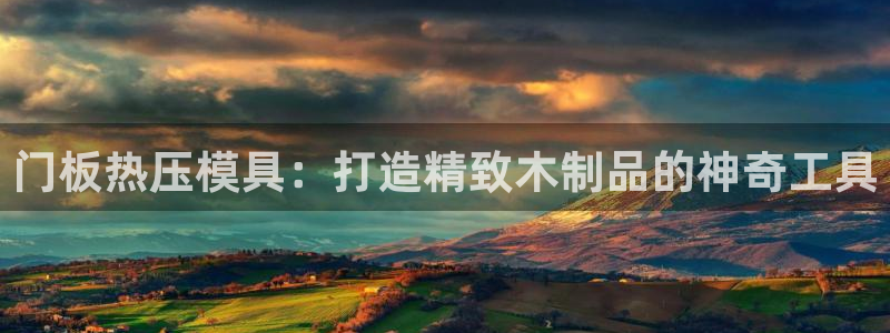 EMC易倍让身份验证：门板热压模具：打造精致木制品的神奇