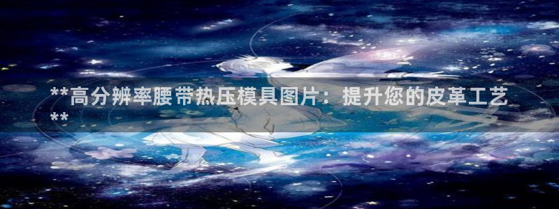 emc全站ag：**高分辨率腰带热压模具图片：提升您的皮